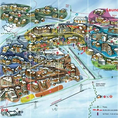 Serac - Location: Pour 4 Personnes Dans Le De La Station Mae-9033 Apartment